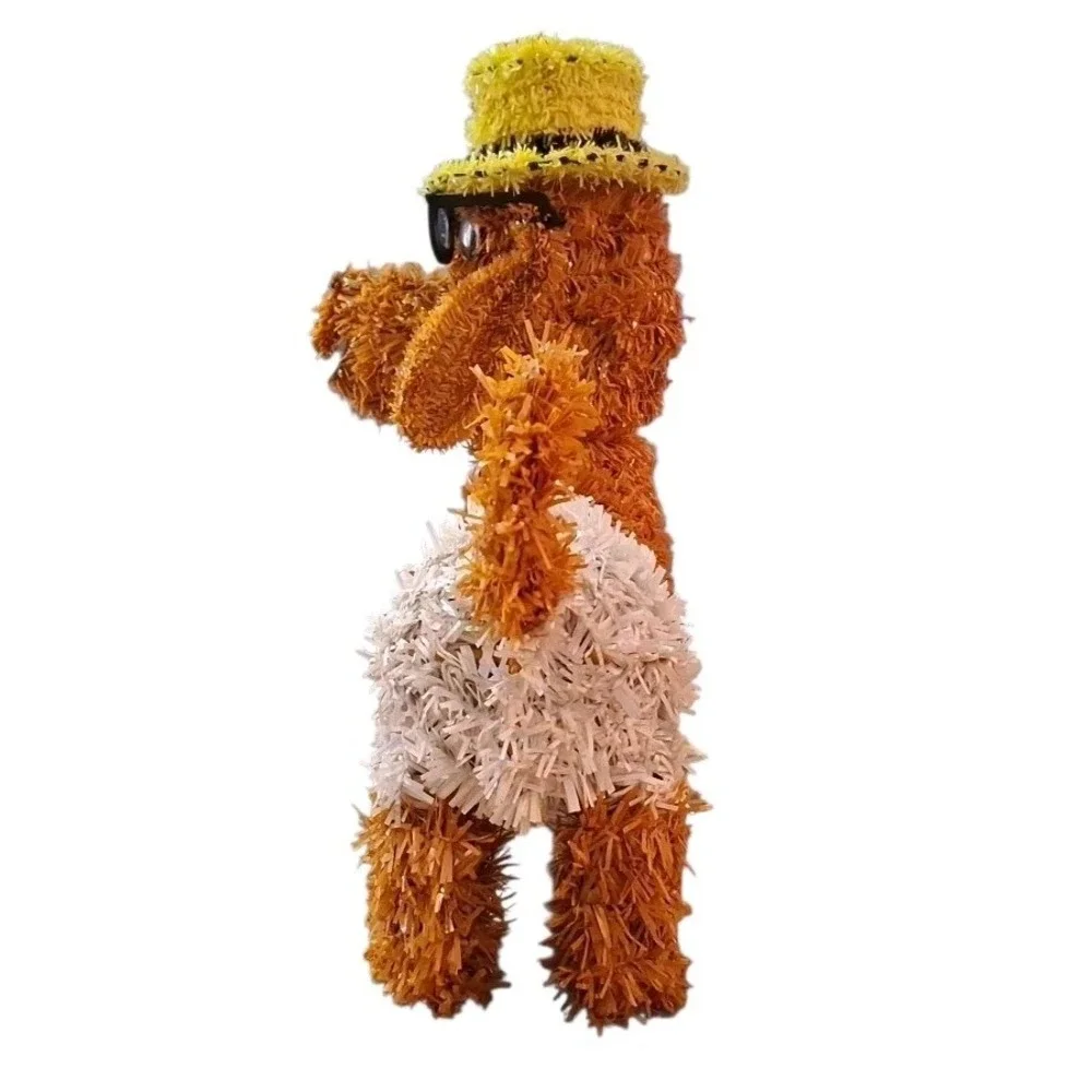 Summertime‎ Dachshund Wiener Dog Swimsuit Hat Glasses Tinsel Party Decor 10